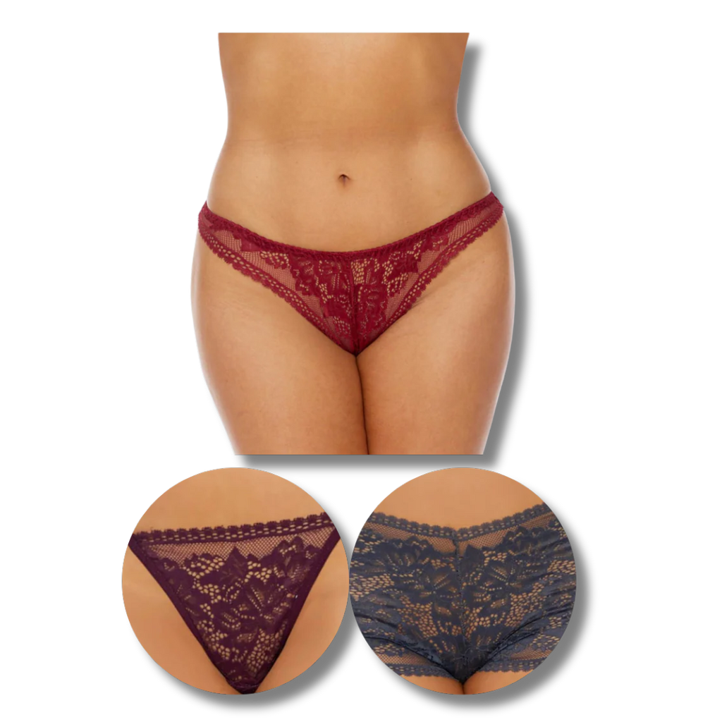 Hollywood Hues Brazilian Panty Set - Bikiny