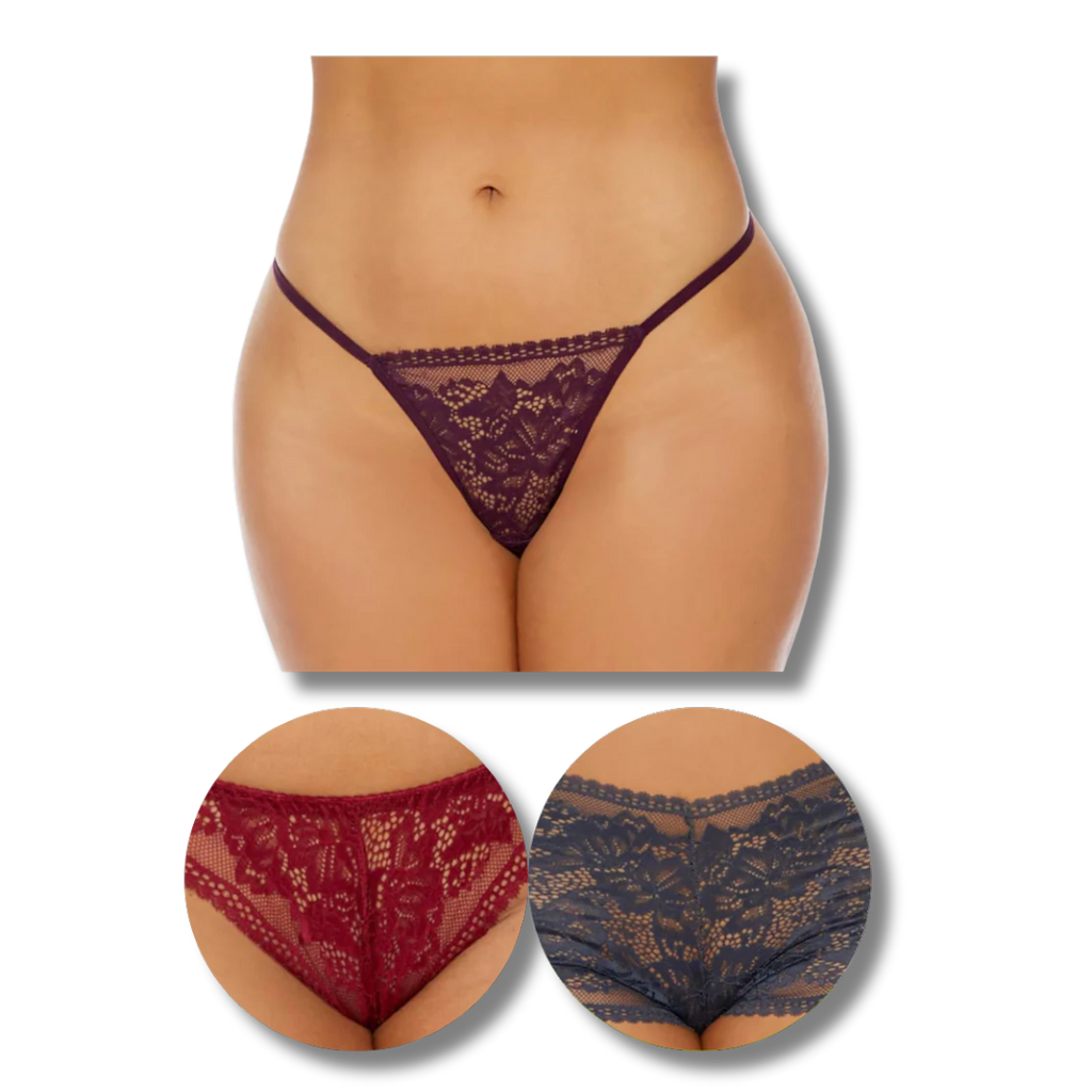 Hollywood Hues G - String Panty Set - Gistro