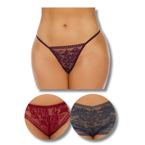 Hollywood Hues G - String Panty Set - Gistro