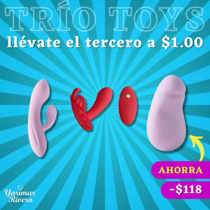 Trío Pack de Juguetes Compra 2 y el Tercero en $1.00 - Grupo 20