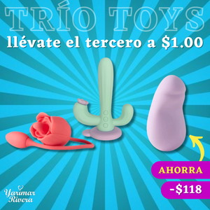 Trío Pack de Juguetes Compra 2 y el Tercero en $1.00 - Grupo 25