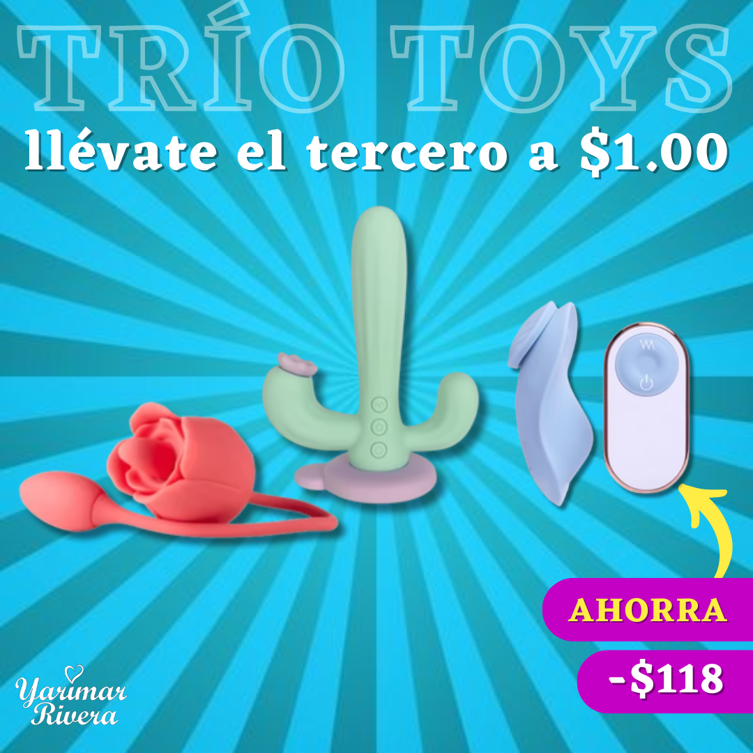 Trío Pack de Juguetes Compra 2 y el Tercero en $1.00 - Grupo 25