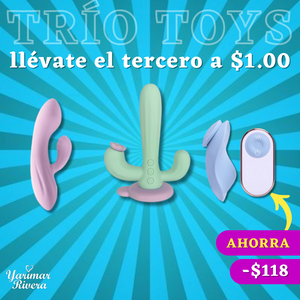 Trío Pack de Juguetes Compra 2 y el Tercero en $1.00 - Grupo 27