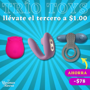 Trío Pack de Juguetes Compra 2 y el Tercero en $1.00 - Grupo 29