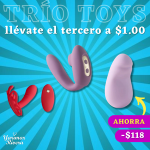 Trío Pack de Juguetes Compra 2 y el Tercero en $1.00 - Grupo 33