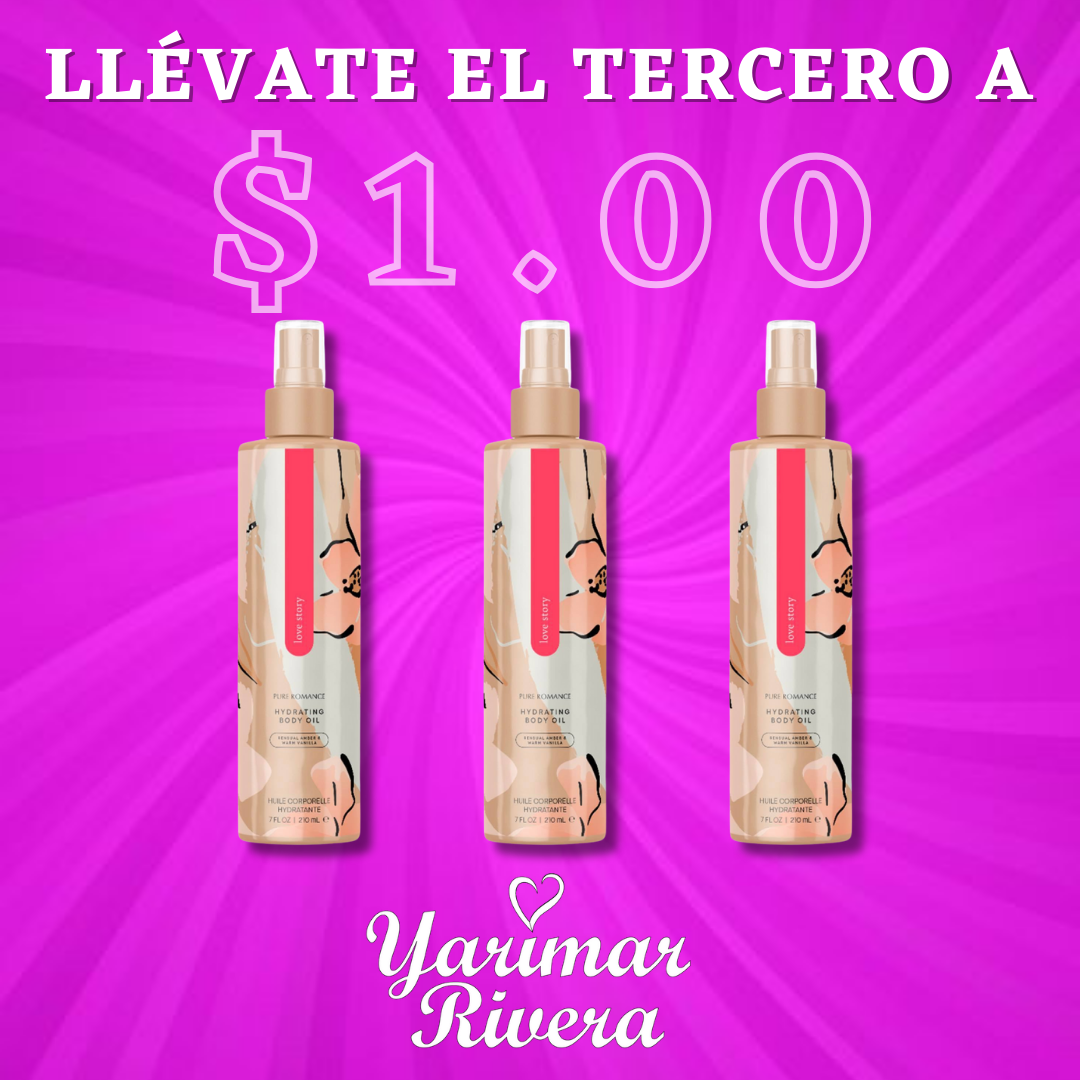 TRIO PACK DE BODY DEW -  Compra 2 y llévate el tercero en $1