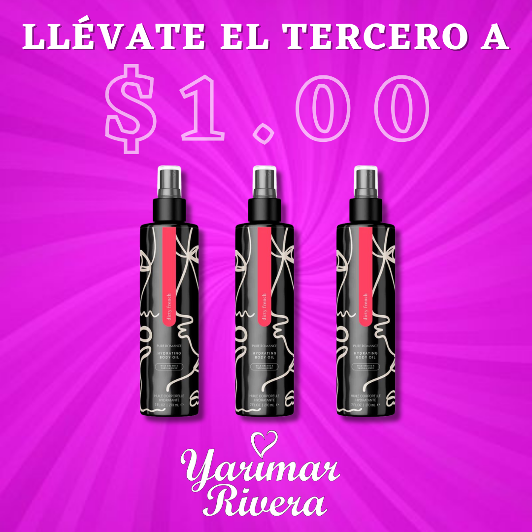 TRIO PACK DE BODY DEW -  Compra 2 y llévate el tercero en $1