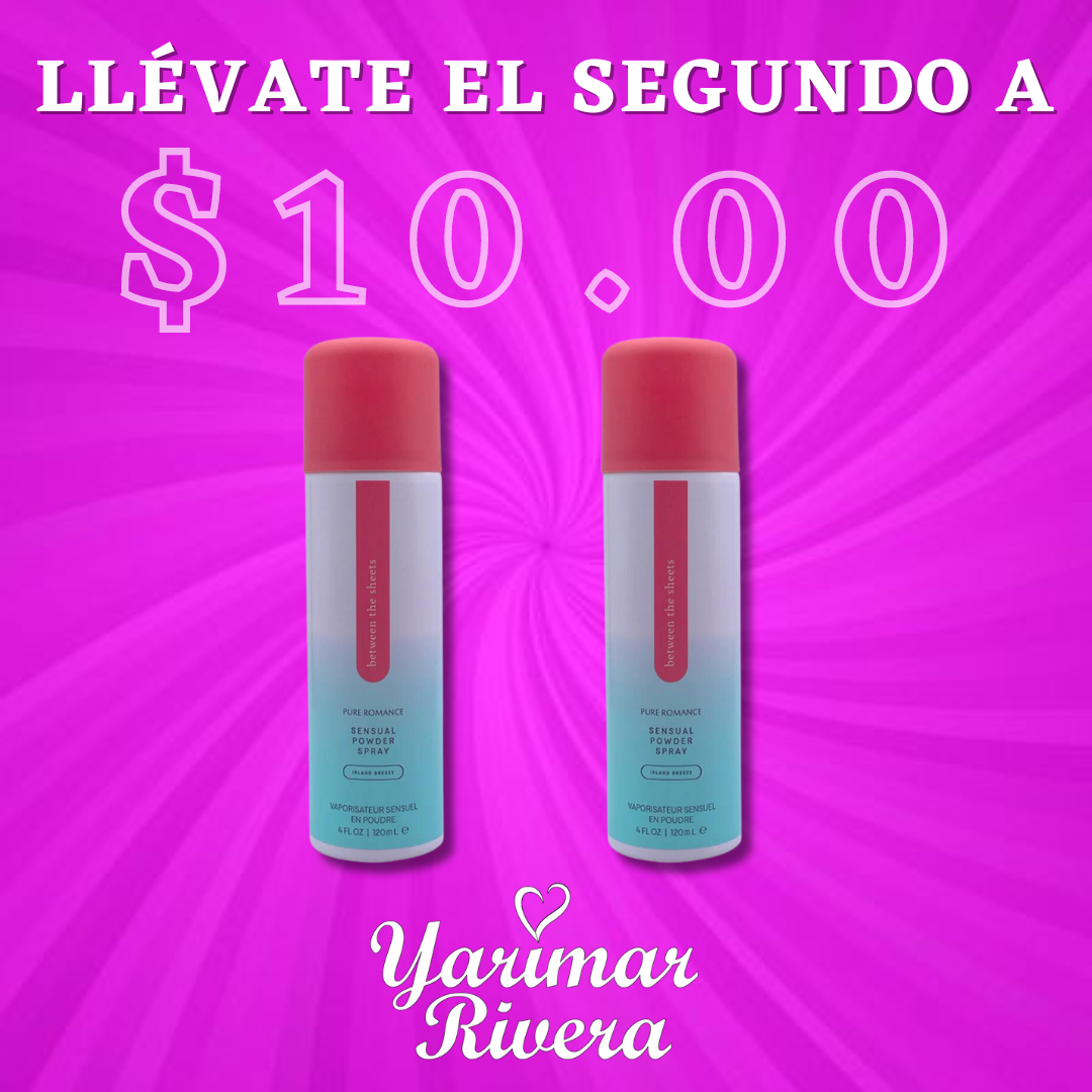 DOBLE PACK BETWEEN THE SHEETS -  Compra 1 y llévate el segundo en $10