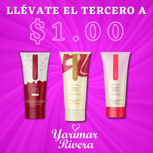 Trio Pack de Whipped - Compra 2 y llévate el tercero a $1.00