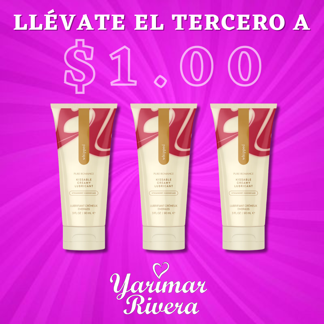 Trio Pack de Whipped - Compra 2 y llévate el tercero a $1.00