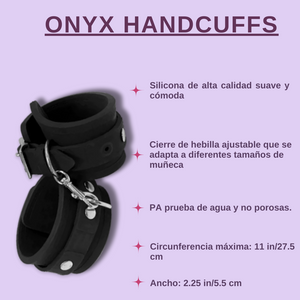 Onyx handcuffs