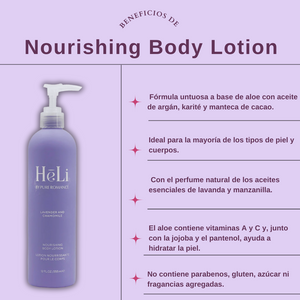 HeLi - Nourishing body lotion - Lavender and chamomile