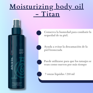 Moisturizing body oil - Titan