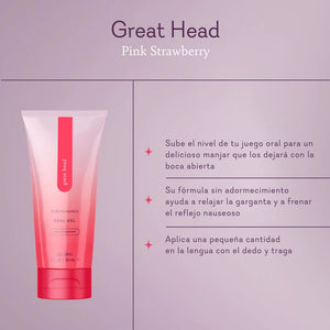 Great Head - Pink Strawberry