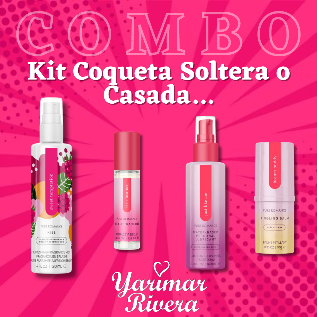 Kit Coqueta Soltera ó Casada