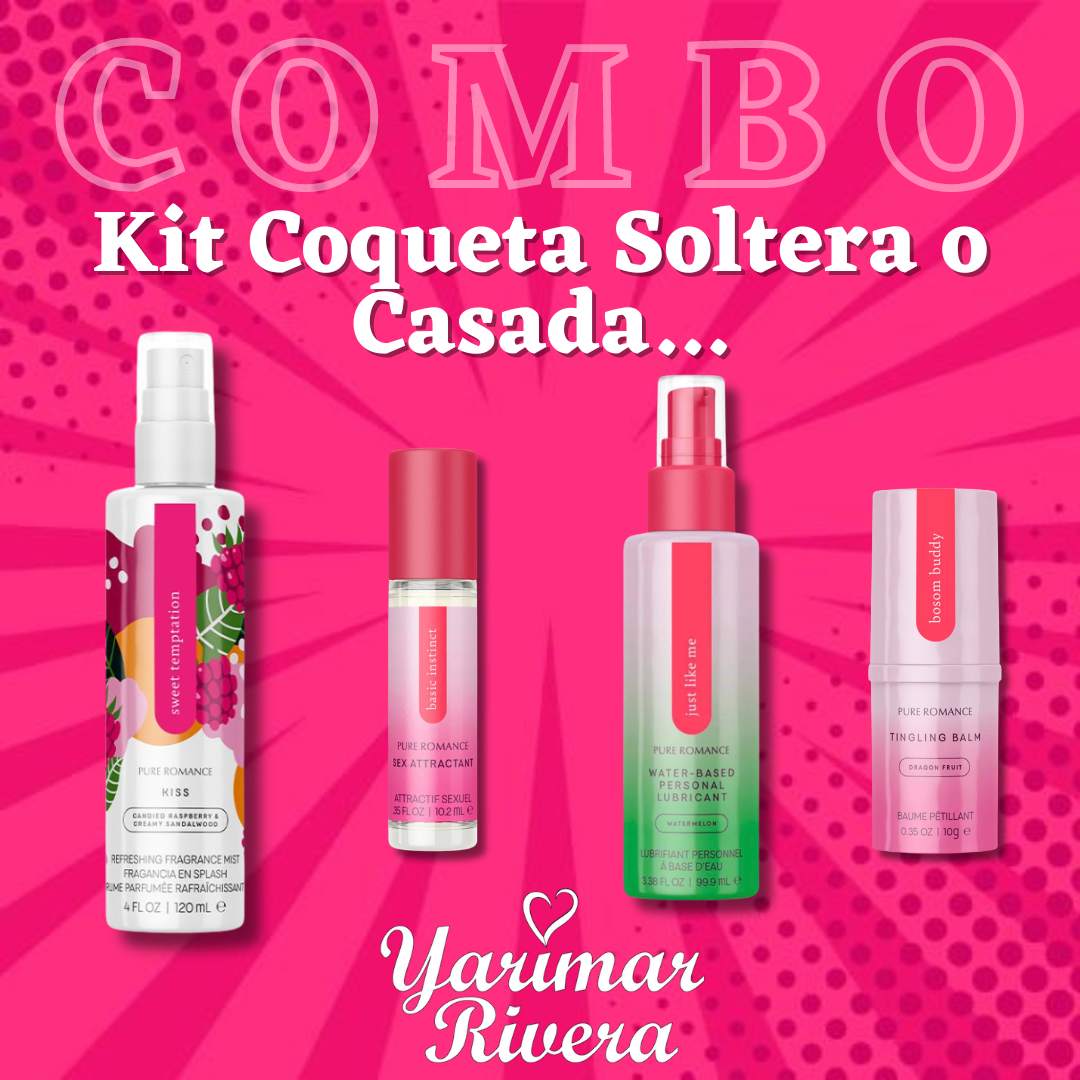 Kit Coqueta Soltera ó Casada