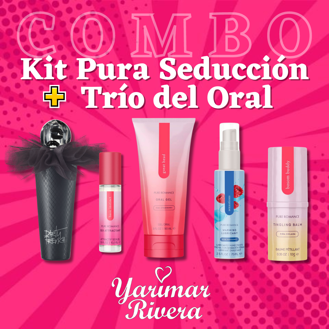 Kit Pura Seducción + Trío del Oral