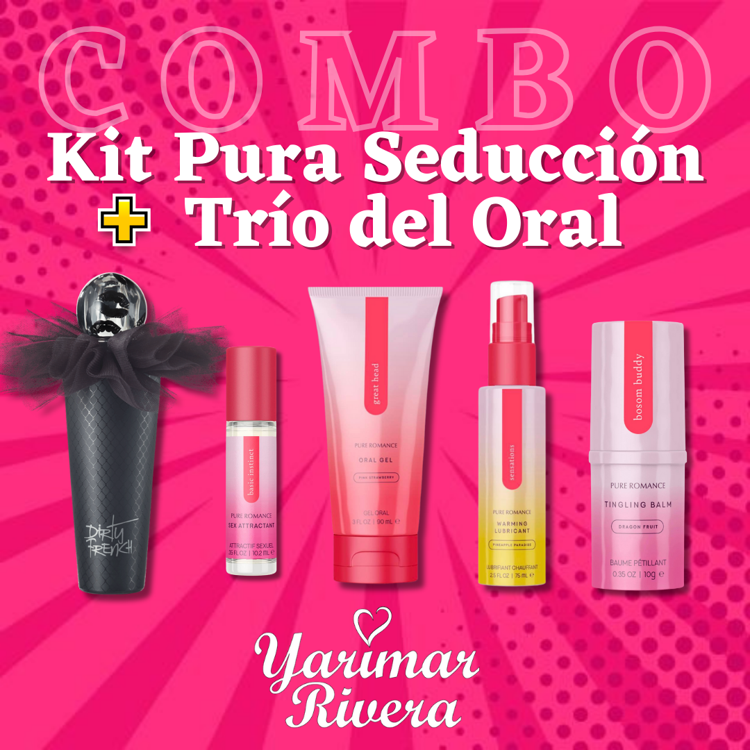 Kit Pura Seducción + Trío del Oral