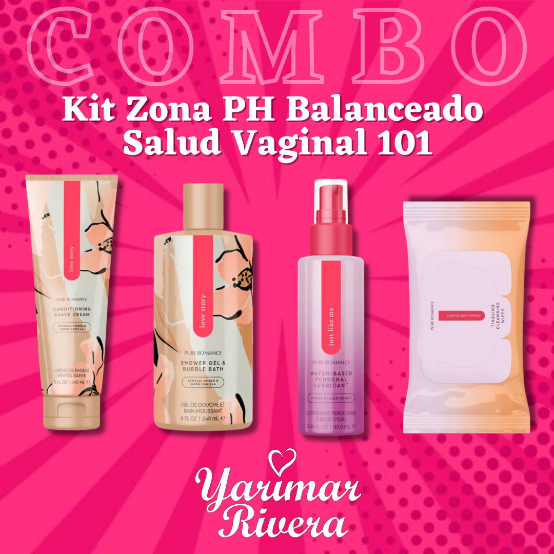 Kit Zona PH Balanceado Salud Vaginal 101