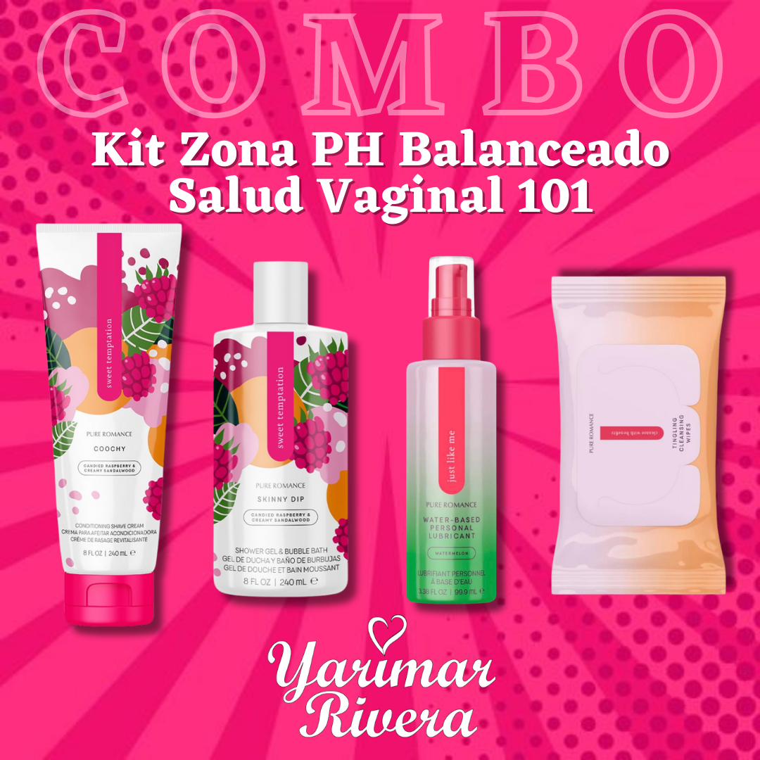 Kit Zona PH Balanceado Salud Vaginal 101