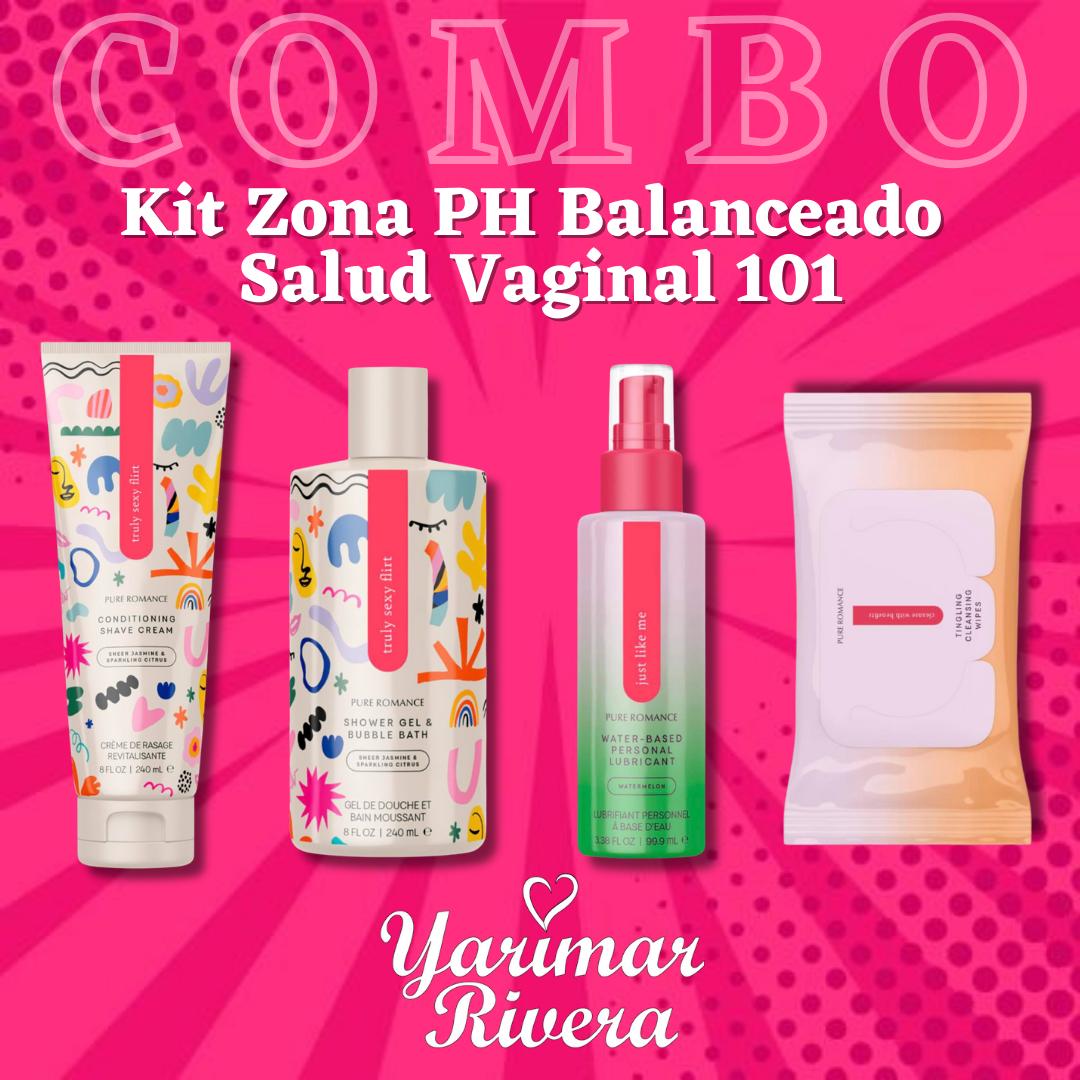 Kit Zona PH Balanceado Salud Vaginal 101