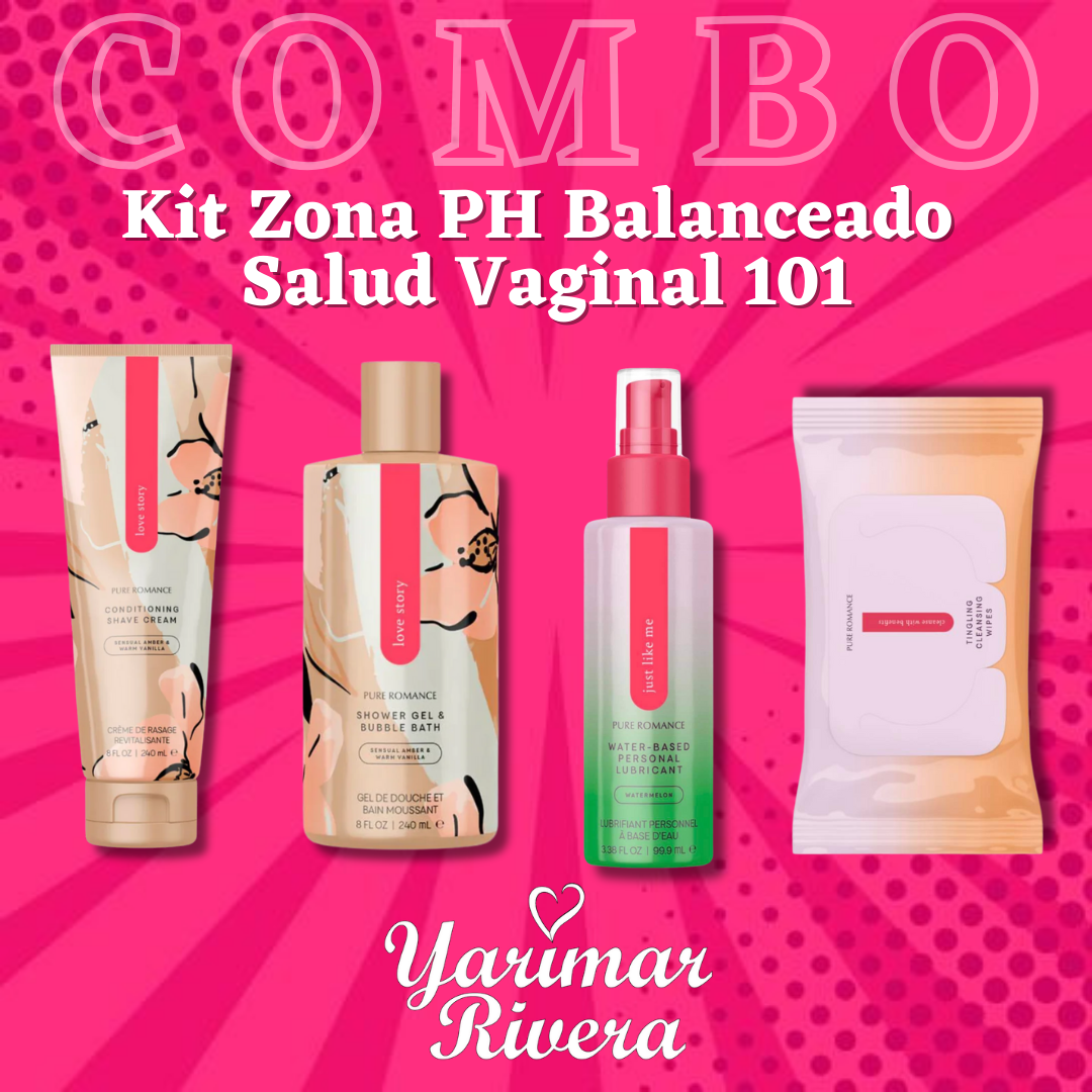 Kit Zona PH Balanceado Salud Vaginal 101