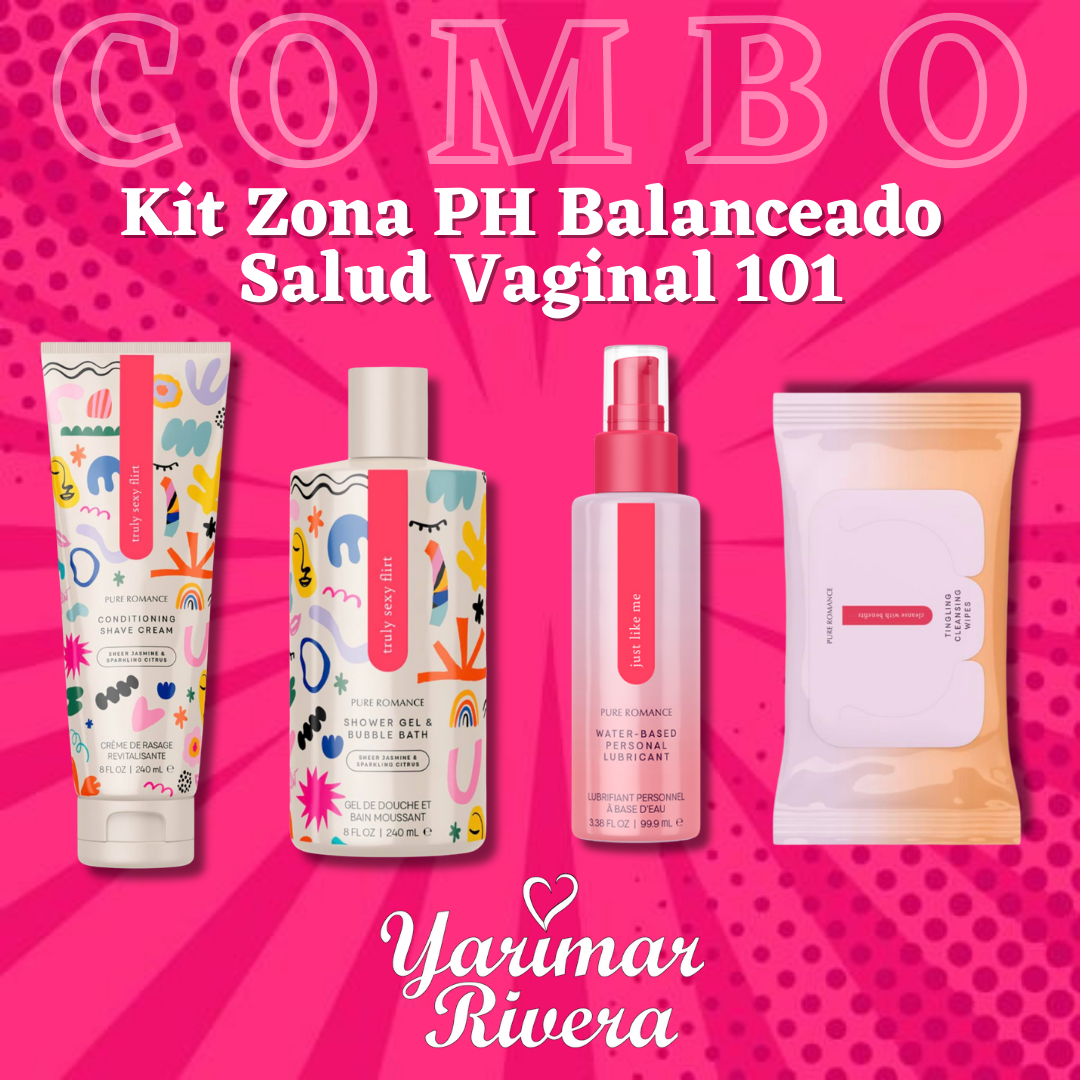 Kit Zona PH Balanceado Salud Vaginal 101