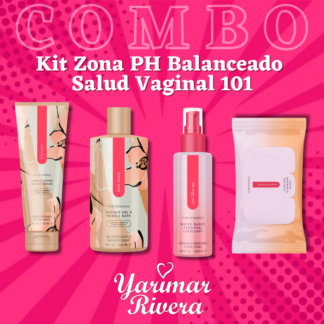 Kit Zona PH Balanceado Salud Vaginal 101