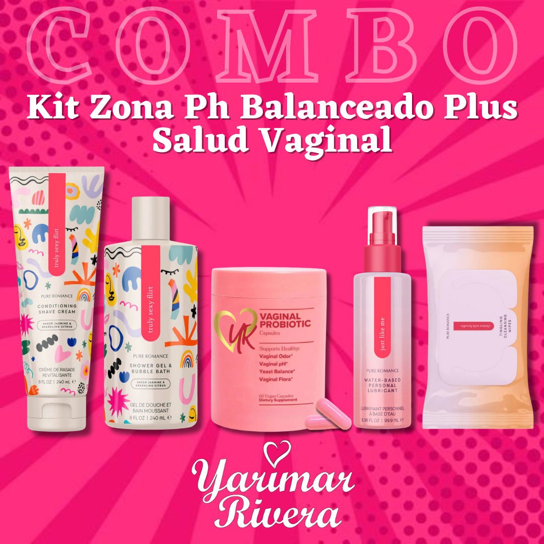 Kit Zona PH Balanceado Salud Vaginal PLUS