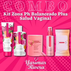 Kit Zona PH Balanceado Salud Vaginal PLUS