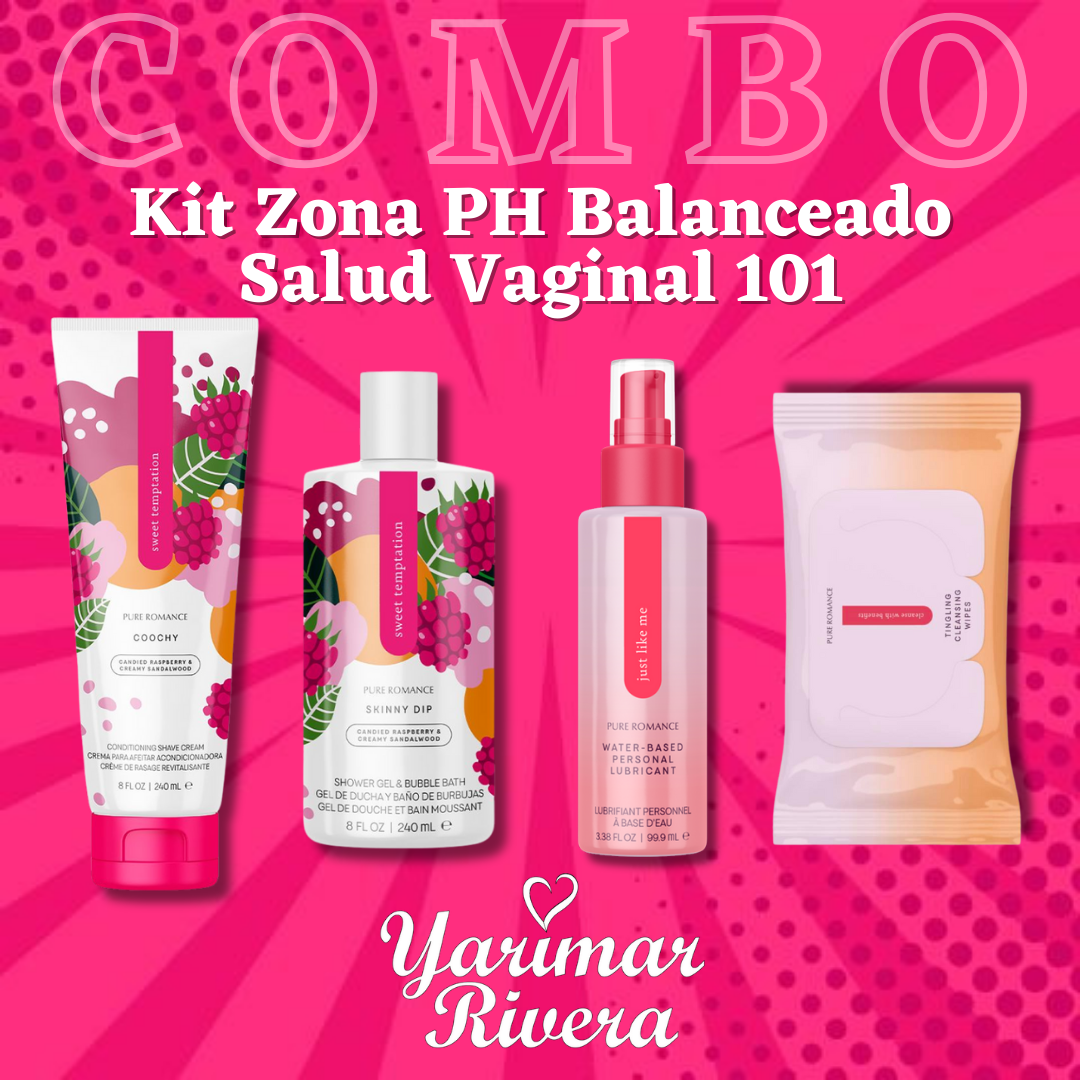 Kit Zona PH Balanceado Salud Vaginal 101