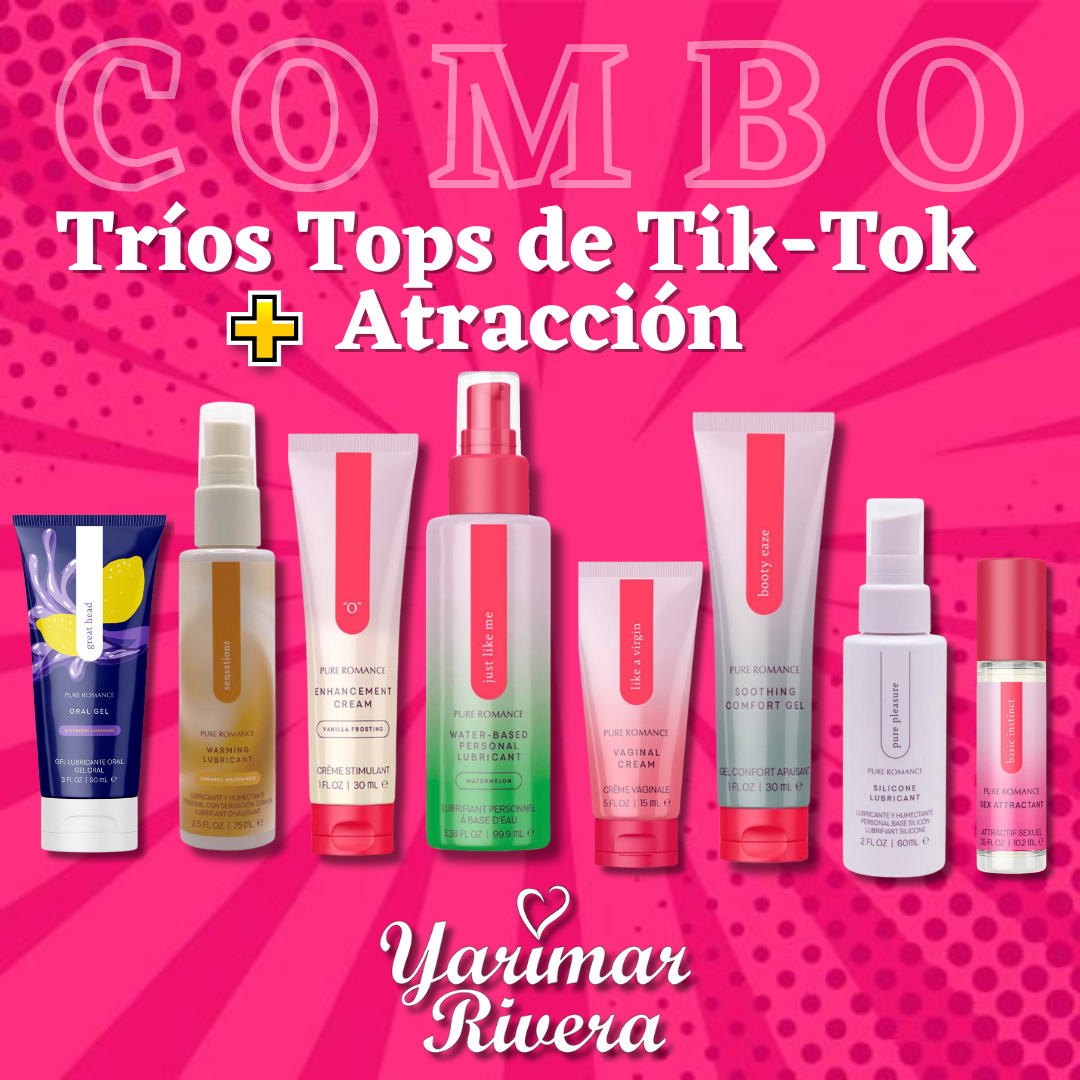 Tríos Tops de Tik-Tok + Atracción