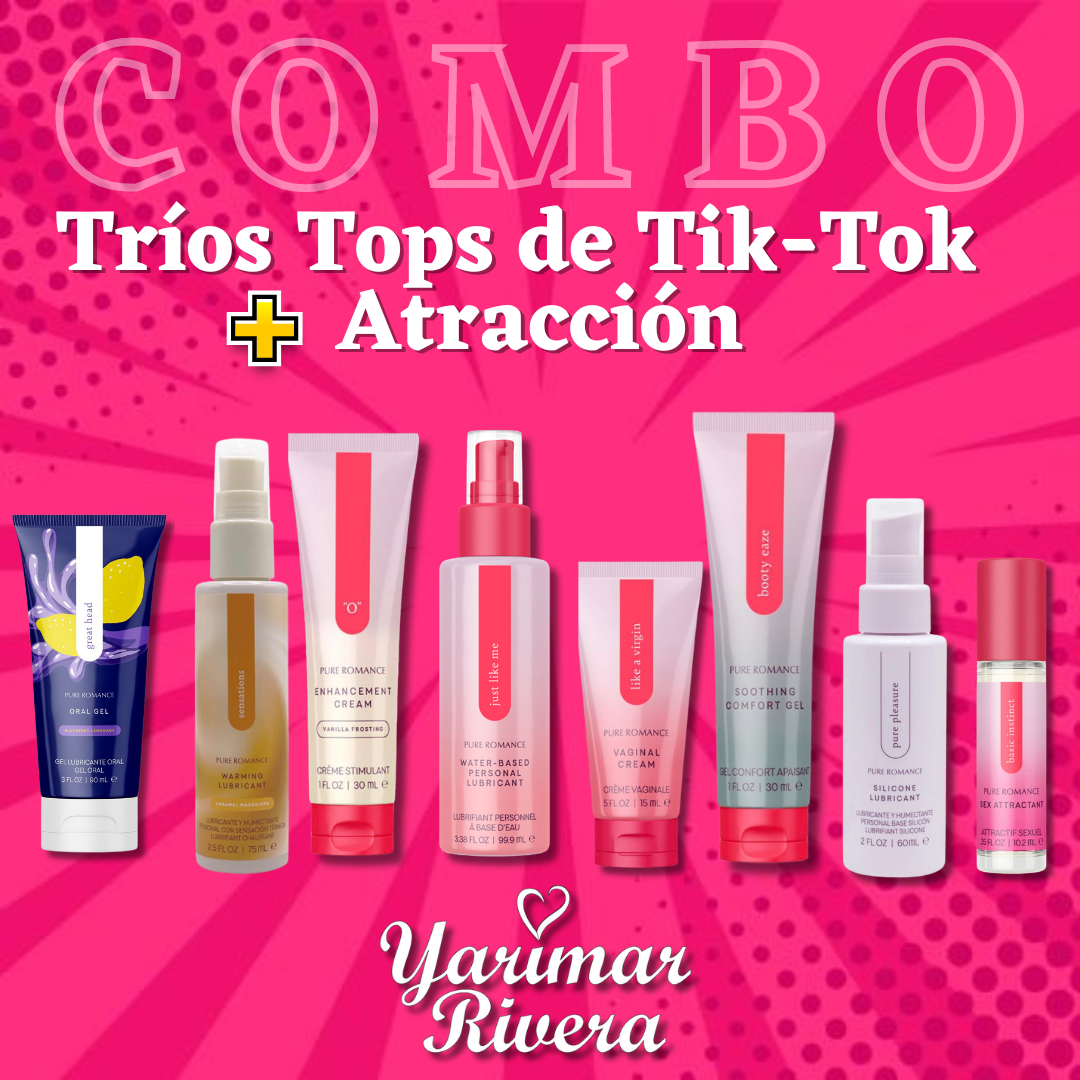 Tríos Tops de Tik-Tok + Atracción