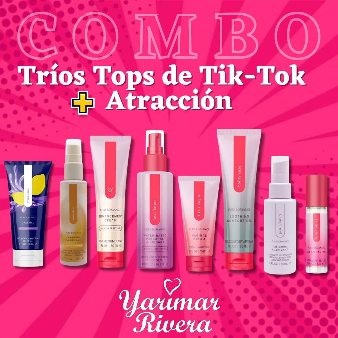 Tríos Tops de Tik-Tok + Atracción