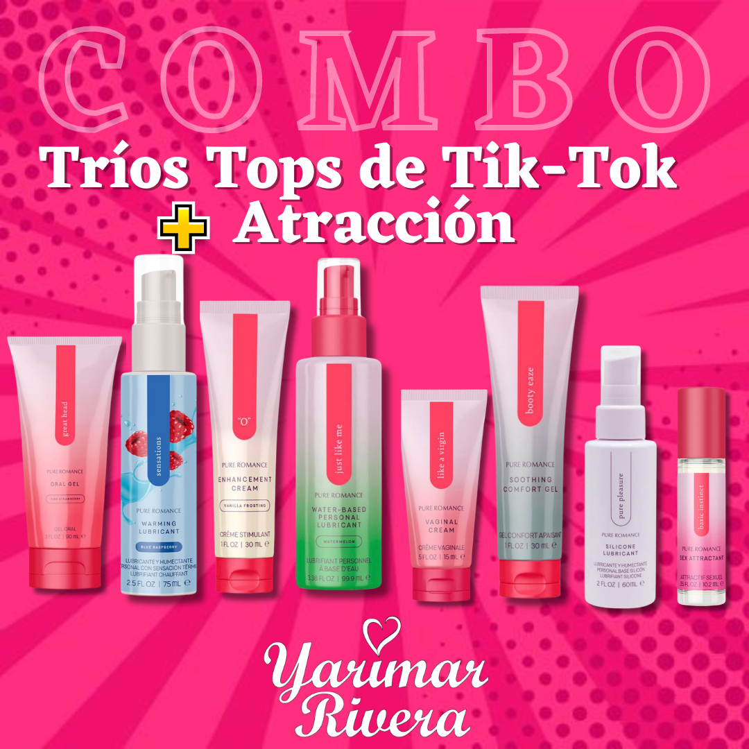 Tríos Tops de Tik-Tok + Atracción