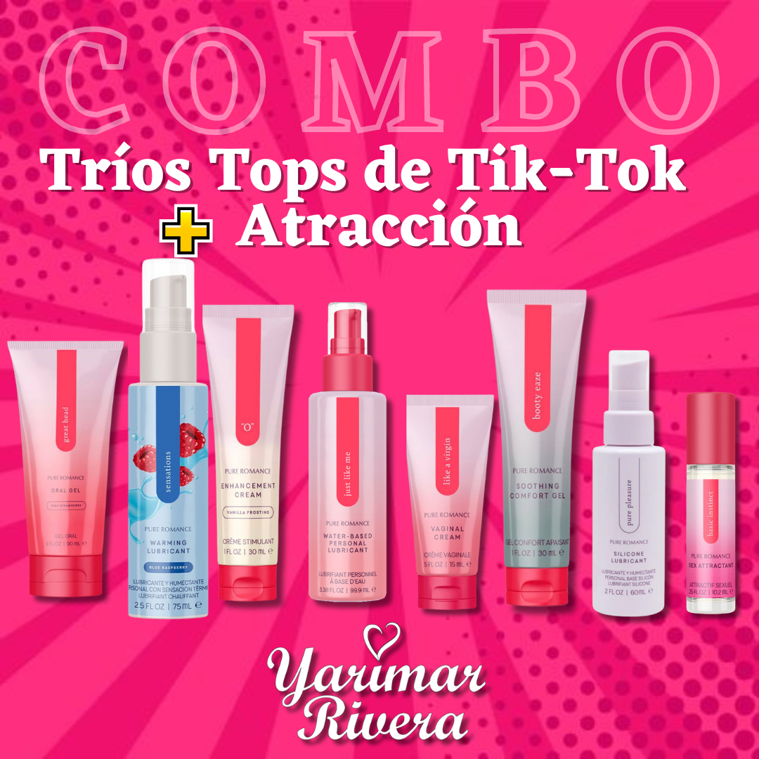 Tríos Tops de Tik-Tok + Atracción