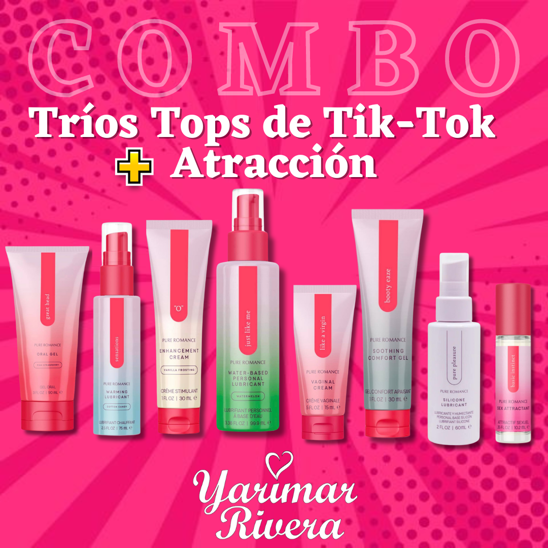 Tríos Tops de Tik-Tok + Atracción