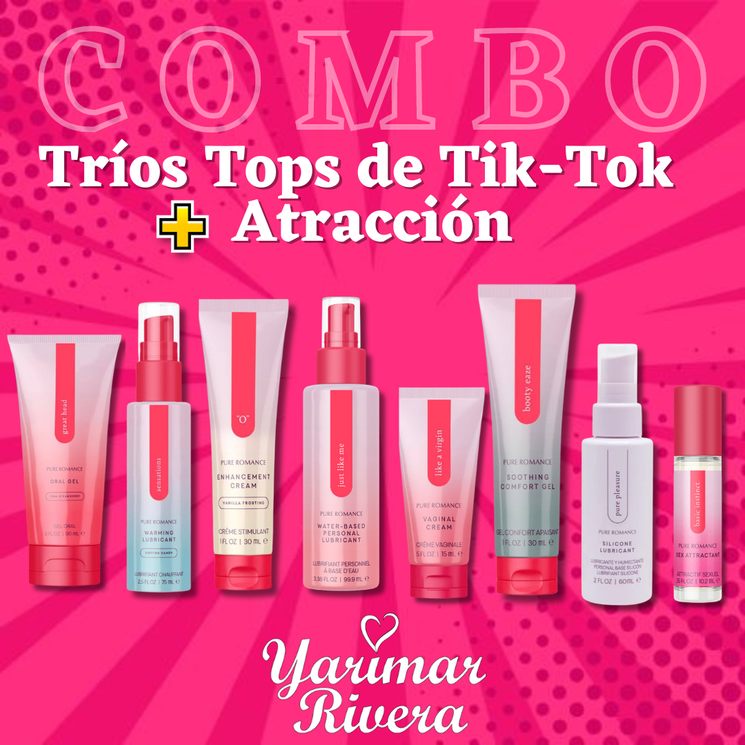 Tríos Tops de Tik-Tok + Atracción