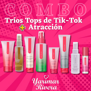 Tríos Tops de Tik-Tok + Atracción