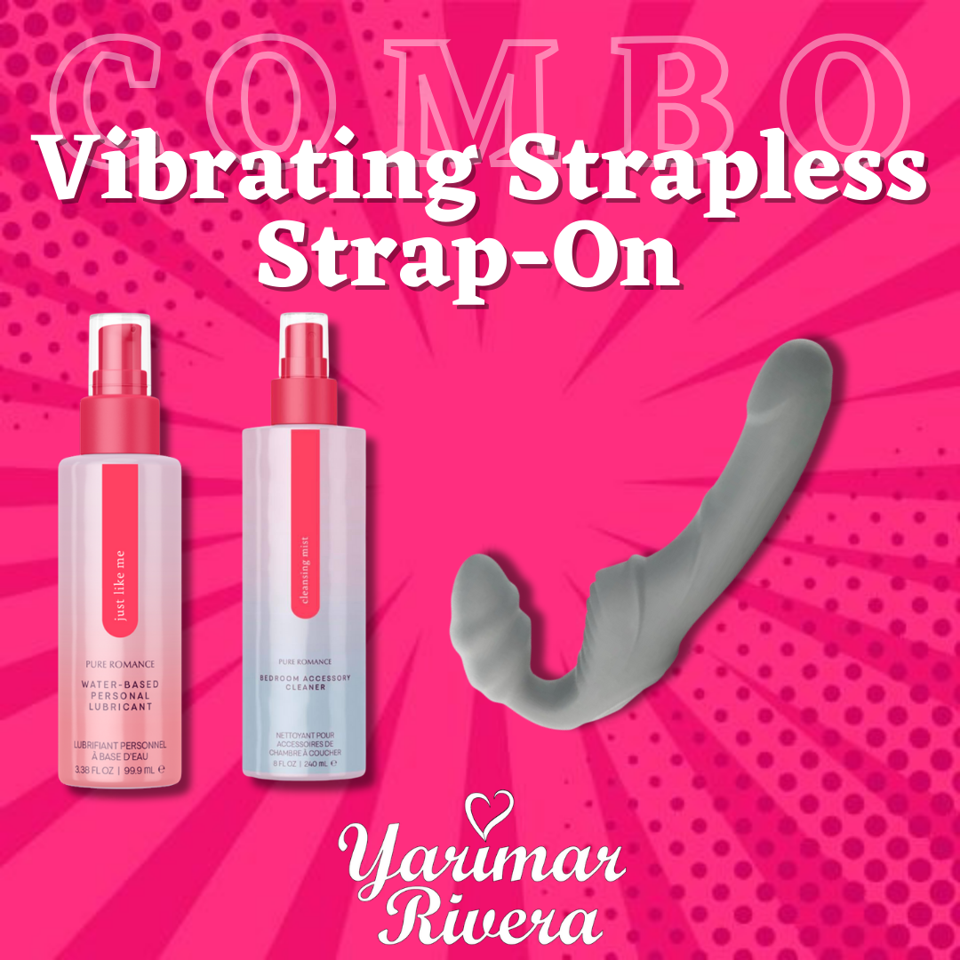 Combo Vibrating Strapless Strap-On